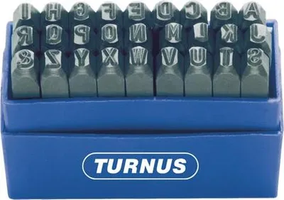 Zdjęcie produktu dla Kukko Turnus Litery do stemplowania 12 mm