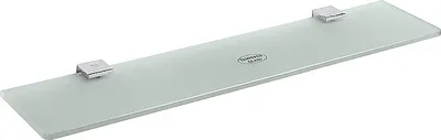 Produktbild von BIA Glasablage Messing Glas Chrom 500x19x118 mm für Bad & WC >> zum Bohren