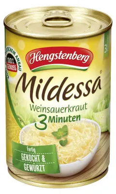Image de Hengstenberg Mildessa 3 minutes Choucroute au vin assaisonnée 400g