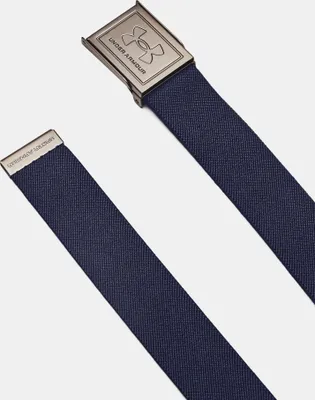 Obrázok produktu pre UNDER ARMOUR Drive Stretch Belt - modrý/strieborný