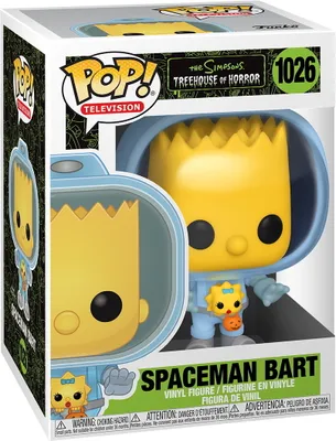 Produktbild von The Simpsons Treehouse of Horror - Spaceman Bart 1026 - Funko Pop! - Vinyl Figur