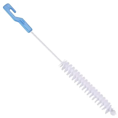 Productafbeelding van Flessenborstel - Reinigingsborstel voor flessen - 35,5 cm - Kunststof - Wit