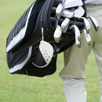 Produktbild von Tragbare Golfballtasche aus Kunstleder zur Aufbewahrung