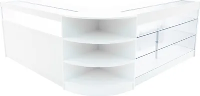 Imagen del producto de Conjunto de mostradores LED Demeter: LM60 + K1500 + B1500 - Blanco