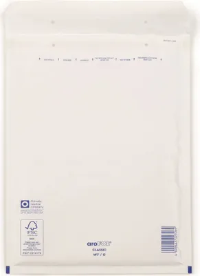 Zdjęcie produktu dla aroFOL® CLASSIC 2FVAF000107 Luftpol.-Vst Gr.7 25x35 weiß