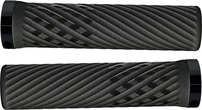 Produktbild von Herrmans Lenkergriffe Luna Lock 130mm, Ø 22mm, schwarz, Paar