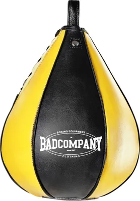 Produktbild von Boxbirne aus Echt-Leder medium black/yellow