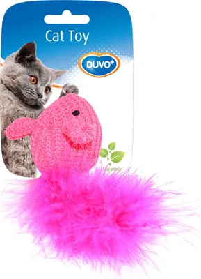 Obrázok produktu pre DUVO+ Bavlnená myš s chvostíkom 10x6x4cm, 65116255