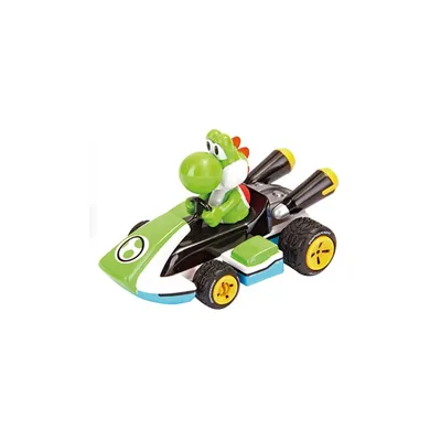 Produktbild von Carrera Yoshi Modellauto 1:43 Pull-Back fÃ1/4r Mario Kartâ„¢ Fans