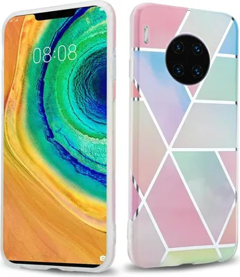 Immagine prodotto di Cadorabo custodia protettiva per Huawei MATE 30 PRO in TPU rosa Custodia per telefono cellulare Custodia Cover