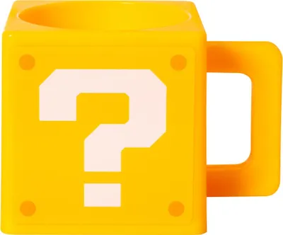 Zdjęcie produktu dla Kubek Super Mario Question Mark Cube, ceramiczny, 290 ml