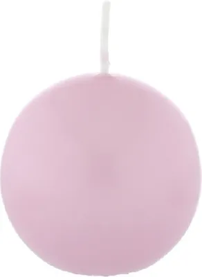Produktbild von Kugelkerzen Rosa, Ø 60 mm, 16 Stück, dt. Kerzen in RAL Kerzenqualität, Kein rußen und tropfen
