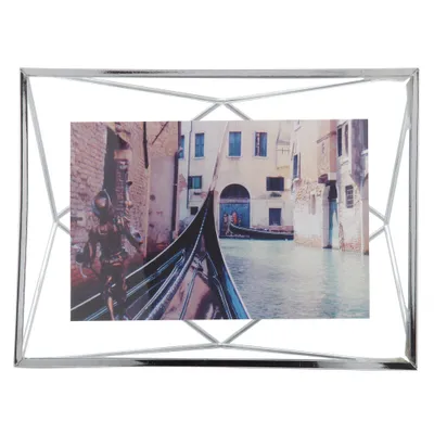Obrázek produktu pro UMBRA Fotorámeček 10 x 15 cm Fotorámeček kovový stříbrný Nový PRISMA