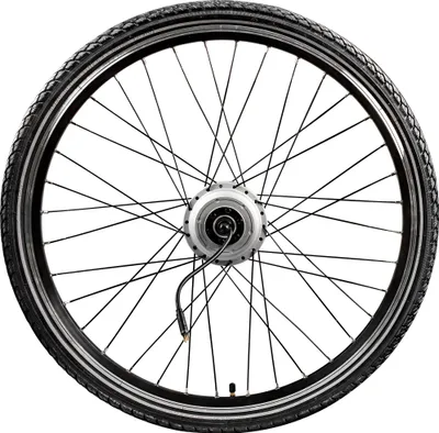 Produktbild von Tretwerk Komplettrad E Bike Vorderrad 26 Zoll Trekking Rad Felge mit Reifen Kenda K1172 und Ananda Hilfsmotor für Fahrrad Cityrad