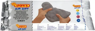 Image de JOVI pâte à modeler autodurcissante 250g, gris