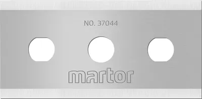 Produktbild von MARTOR 10 x INDUSTRIEKLINGE, Ersatzklingen Cuttermesser, Sicherheitsmesser, 18,5 mm, Scharf, Im Spender, 4-fach Nutzbar, NR. 92043