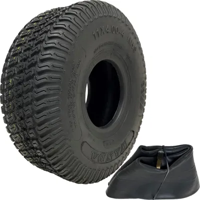 Obrázek produktu pro 11x4.00-4 Pneumatiky a duše pro sekačky na trávu Multi Turf 4ply Wanda P332 Pattern 150kgs
