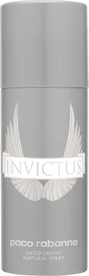Zdjęcie produktu dla Rabanne Invictus, Mężczyźni, Perfumowany dezodorant, Dezodorant w spreju, Spray, 150 ml, ALCOHOL DENAT., AQUA (WATER), PARFUM (FRAGRANCE), ETHYLHEXYLGLYCERIN, BENZYL SALICYLATE, LINALOOL,...