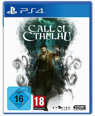 Produktbild von Focus Entertainment Call of Cthulhu : Le Jeu Vidéo Officiel, PlayStation 4, M (Reif), Physische Medien