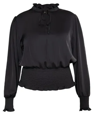 Produktbild von nelice Damen Bluse 19528988-NE01, SCHWARZ, M