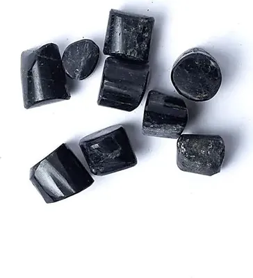 Immagine prodotto di Pietre burattate di tormalina nera di qualità A: ± 15-35 cm; ±250 g - ±1,5-3,5 cm; ±250 g