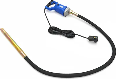 Imagen del producto de Taladro vibratorio profesional de 1100 vatios para hormigón, con varilla vibratoria de 2 metros