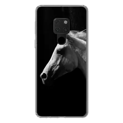Produktbild von MuchoWow® Handyhülle Schutzhülle Hülle für Huawei P40 Lite Pferde - Tiere - Porträt Silikon Softcase Handy Hülle