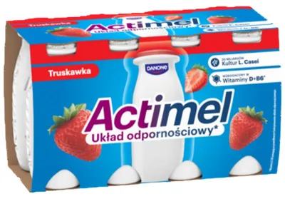 Obrázok produktu pre Actimel Truskawka 8x100g