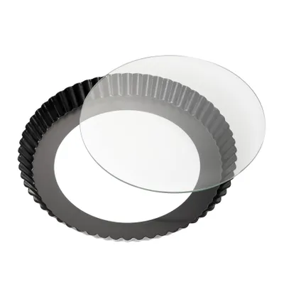 Obrázek produktu pro Dortová forma se skleněným dnem 28cm BAKE ONE, Küchenprofi
