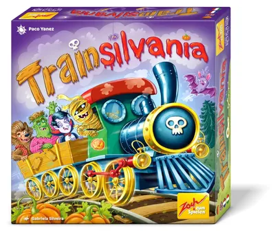 Productafbeelding van Kinderspel: Trainsilvania, een superleuk spel voor kinderen vanaf 6 jaar. Bordspel voor 2-4 spelers