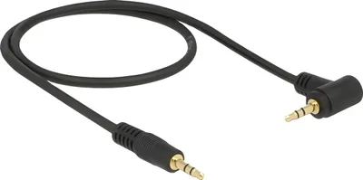 Zdjęcie produktu dla DeLOCK 3.5 mm, 1 m, 3.5mm, Męska, 3.5mm, Męska, 1 m, Czarny