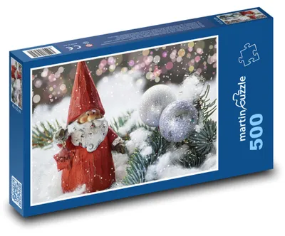 Obrázek produktu pro Puzzle 500 Mikuláš a vánoční ozdoby - martinpuzzle