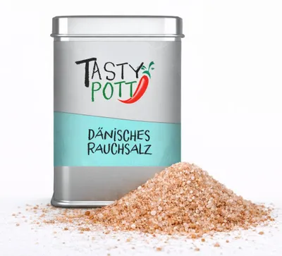 Produktbild von Tasty Pott Dänisches Rauchsalz in 150g Dose