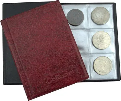 Imagen del producto de Álbum para monedas grandes: adecuado para monedas de 30 a 45 mm