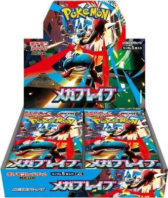Produktbild von Pokémon Mega Brave Booster Display M1L Koreanisch