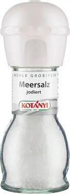 Produktbild von Kotanyi Meersalz jodiert universell verstärkt den Geschmack 92g