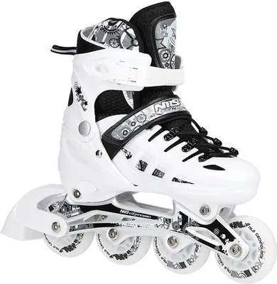 Image de Patins NILS EXTREME NH10905 4in1 blanc S(31-34)