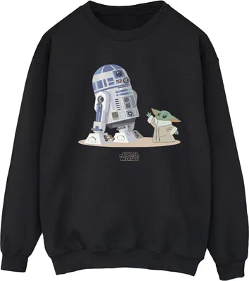 Produktbild von Star Wars - "The Mandalorian" Sweatshirt für Damen BI39451 (L) (Schwarz)