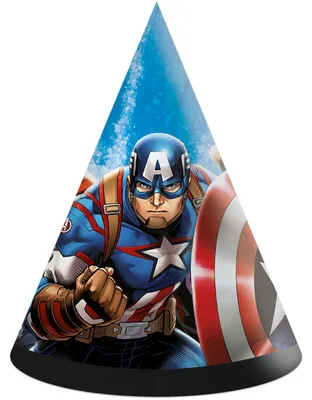 Produktbild von 6 Partyhüte - Avengers