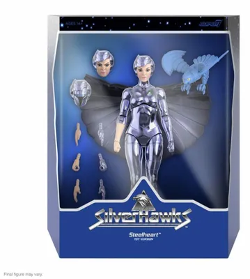 Produktbild von SilverHawks Ultimates Actionfigur Steelheart (Toy Version) 18 cm