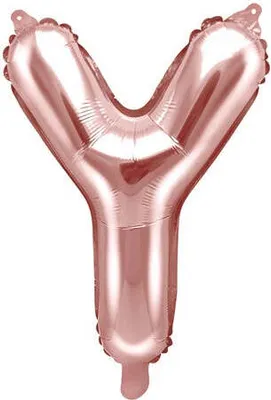 Produktbild von Folienballon Y roségold 35cm