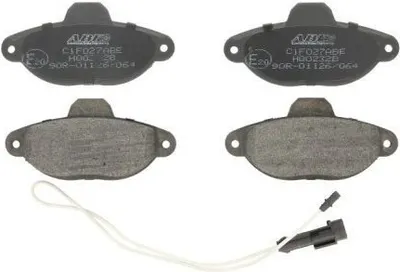 Produktbild von ABE Bremsbeläge Satz Vorne für FIAT PANDA (169) C1F027ABE