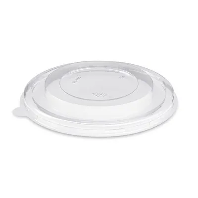 Produktbild von 5x Deckel transparent Ø150mm aus rPET für Salatschalen Feinkostschalen 50 Stk.