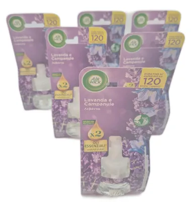 Produktbild von Air Wick elektrischer Diffusor ätherische Öle Raumduft Air Wick Nachfüllpackungen 6 Stück frisch