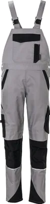 Produktbild von Planam Latzhose Norit Damen Gr. 40 zink/schwarz