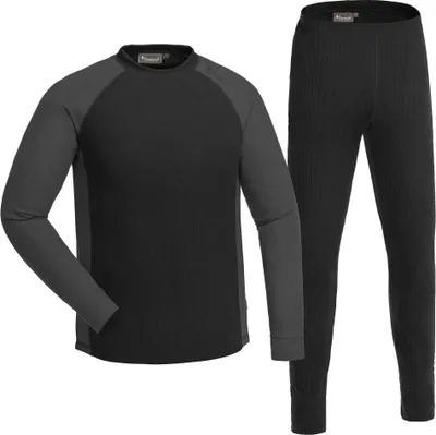 Produktbild von Pinewood 5408 Finnveden Funktionswäsche Set Schwarz/ Dunkel Grau L