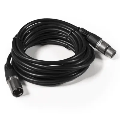 Produktbild von XLR-Verbindungskabel HOLLYWOOD 5m, Stecker-Kupplung