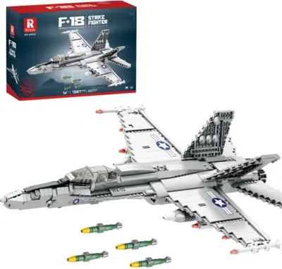 Image de Kit Reobrix F-18 Strike Fighter, 1387 pièces