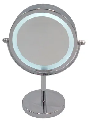 Produktbild von LED-Kosmetikspiegel mit Vergrößerung Schminkspiegel Badspiegel Standspiegel