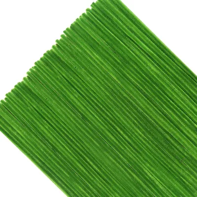 Produktbild von Pfeifenreiniger, 300 Stück - Chenilledraht - Bastelmaterial für Kinder - Biegsame Plüschbänder - Dekoratives Bastelzubehör - 30 cm